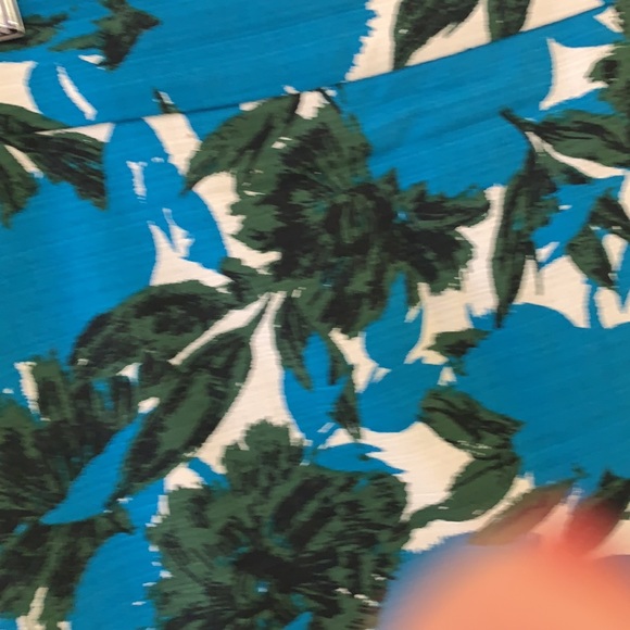 J CREW Tropical Print Pencil Skirt - Picture 3 of 8